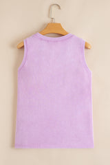 Phalaenopsis Mineral Wash Patched Chest Pocket Top