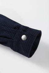 2 in 1 Thermal Knit Textured Hooded Jacket