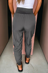 High-Waist Cargo Jogger Pants