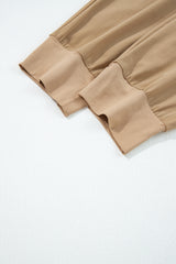 High-Waist Cargo Jogger Pants