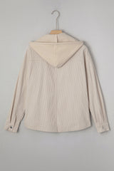 2 in 1 Thermal Knit Textured Hooded Jacket