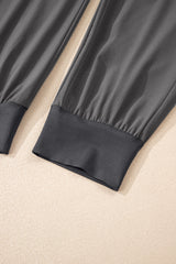 High-Waist Cargo Jogger Pants
