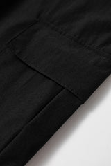 High-Waist Cargo Jogger Pants