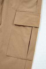 High-Waist Cargo Jogger Pants